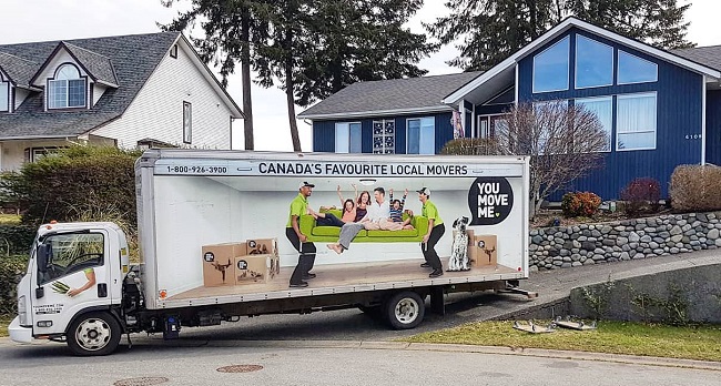 "You Move Me Vancouver" Truck