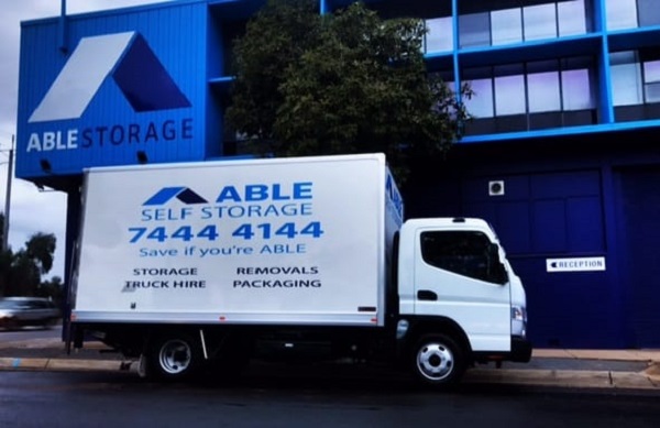 "Able Self Storage & Removals - Goolwa" Truck