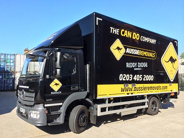 "Aussie Man and Van Ltd" Truck