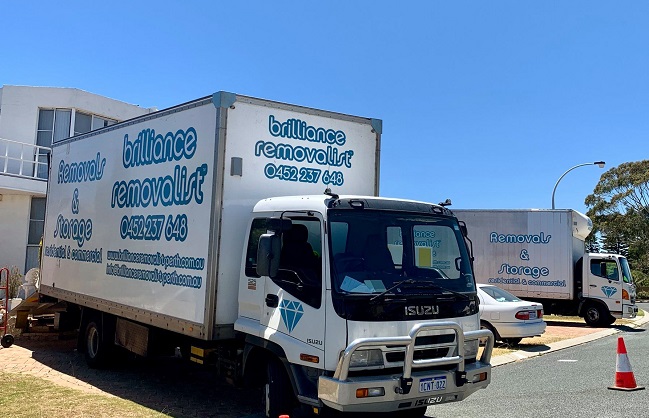 "Brilliance Removalists Perth" Truck