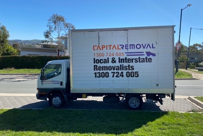 "Capital Removal Canberra" Truck