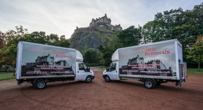 "Castle Removals Ltd" Truck