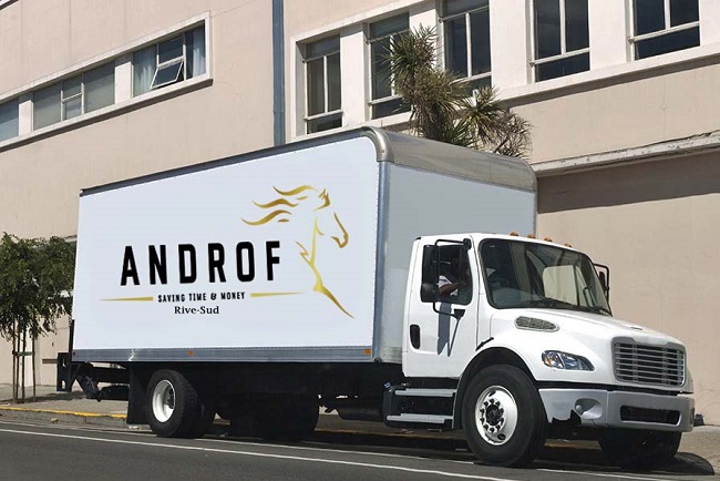 "Déménagement Androf" Truck
