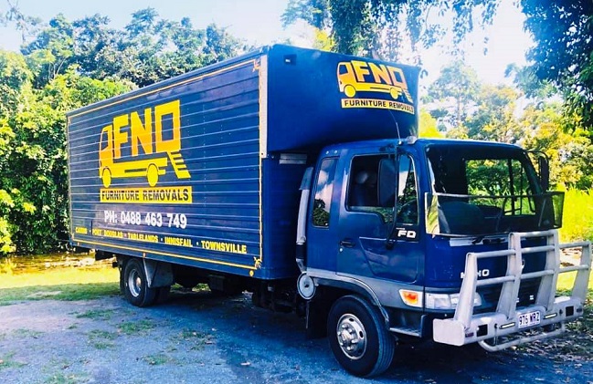 "FNQ Furniture Removals" Truck