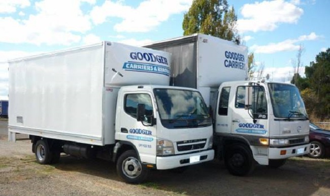 "Goodger Carriers & Removals" Truck