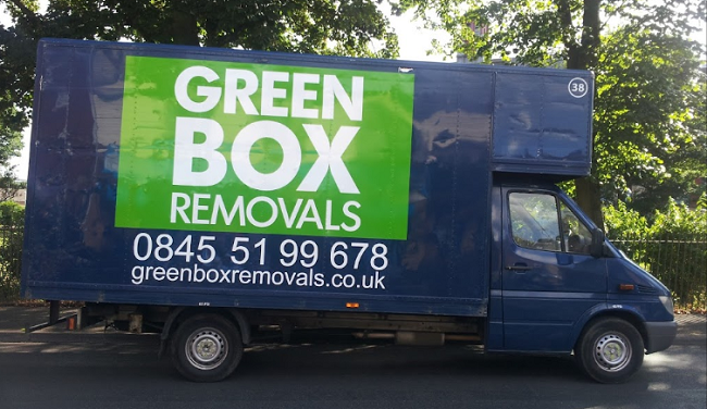 "Green Box Removals" Truck