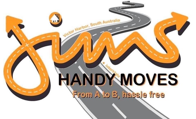 "Jims Handy Moves" Logo