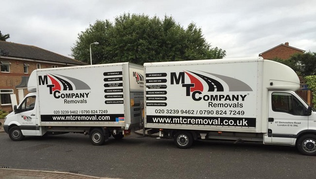 "MTC London Removals Company" Truck