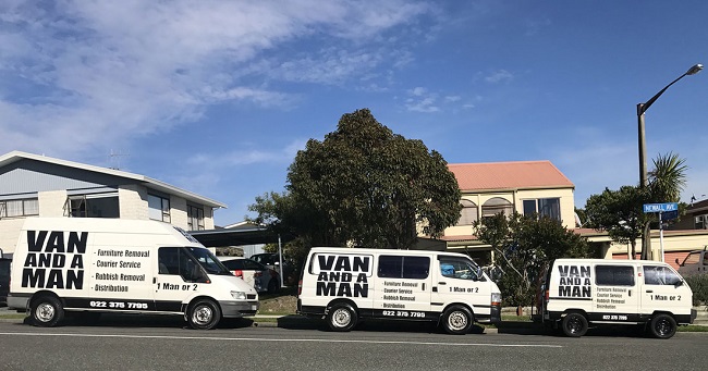 "Man With A Van" Truck
