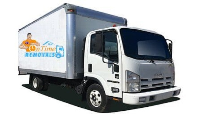 "On Time Removals" Truck