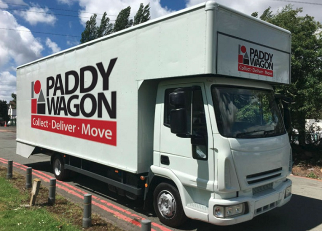 "Paddy Wagon Removals" Truck