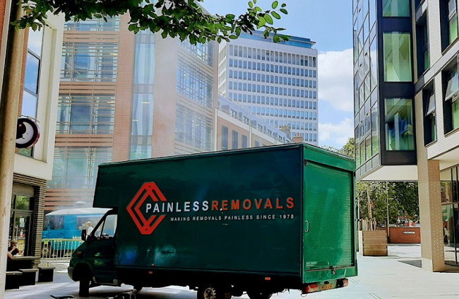 "Painless Removals" Truck