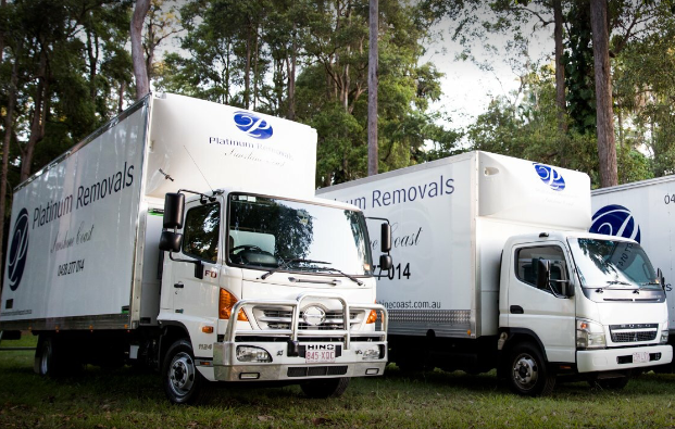 "Platinum Removals Sunshine Coast" Truck