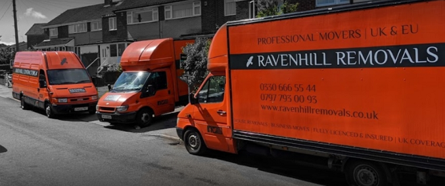 "Ravenhill Removals" Truck