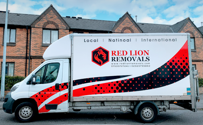 "Red Lion Removals" Truck