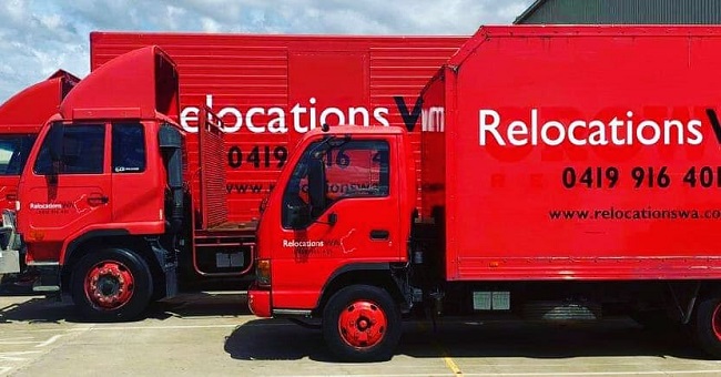 "Relocations WA" Truck