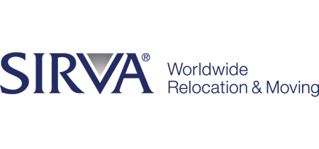 "SIRVA Worldwide Relocation and Moving" Logo