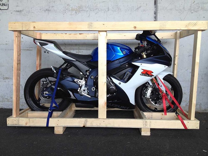 Same Drill For Shipping Motorcycle