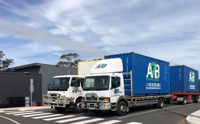 "The A2B Removals Group" Truck